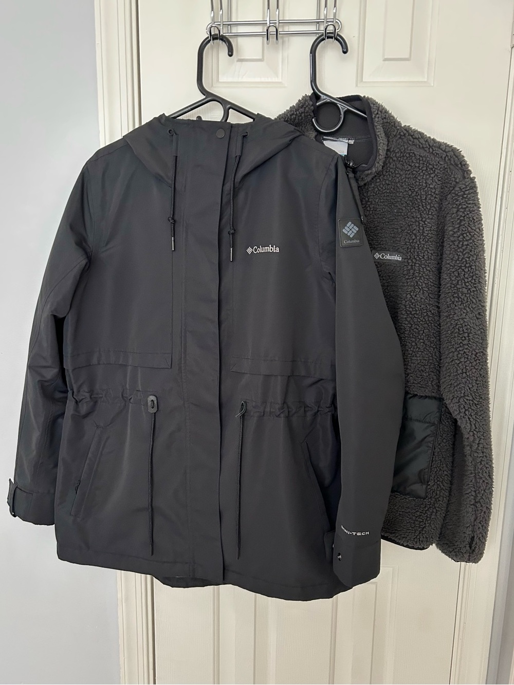 Columbia Thermal-Reflective, Rain Resistance  Shell with Removable Fleece Liner